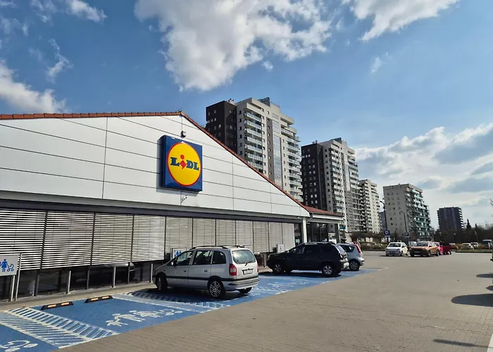 Apartament Wsrod 1000Cy Swiatel - Z Parkingiem W Hali Garazowej- Duzy Balkon Z Lezakami - Piekny Widok Noca Na Panorame Tysiaclecia