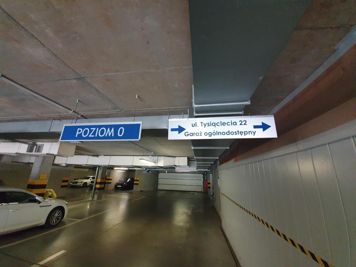 Wsrod 1000cy Swiatel - Z Parkingiem W Hali Garazowej- Duzy Balkon Z Lezakami - Piekny Widok Noca Na Panorame Tysiaclecia *